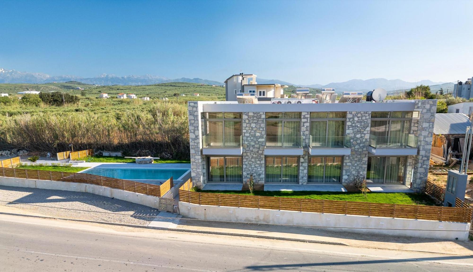 Achatis Apartments With Sea View 科林瓦里奥 外观 照片