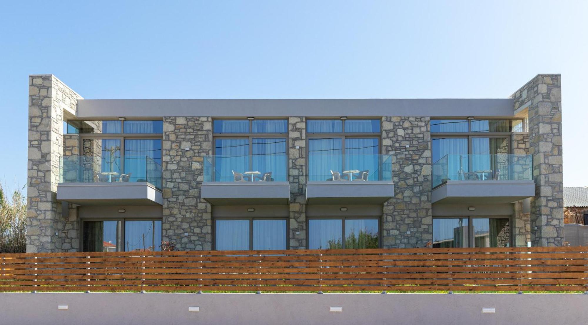 Achatis Apartments With Sea View 科林瓦里奥 外观 照片